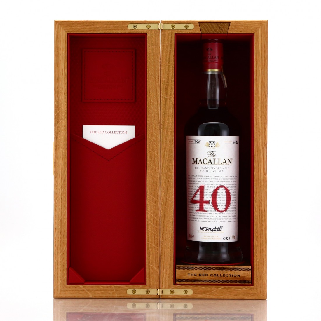 Macallan 40 Year Old The Red Collection | Whisky Auctioneer