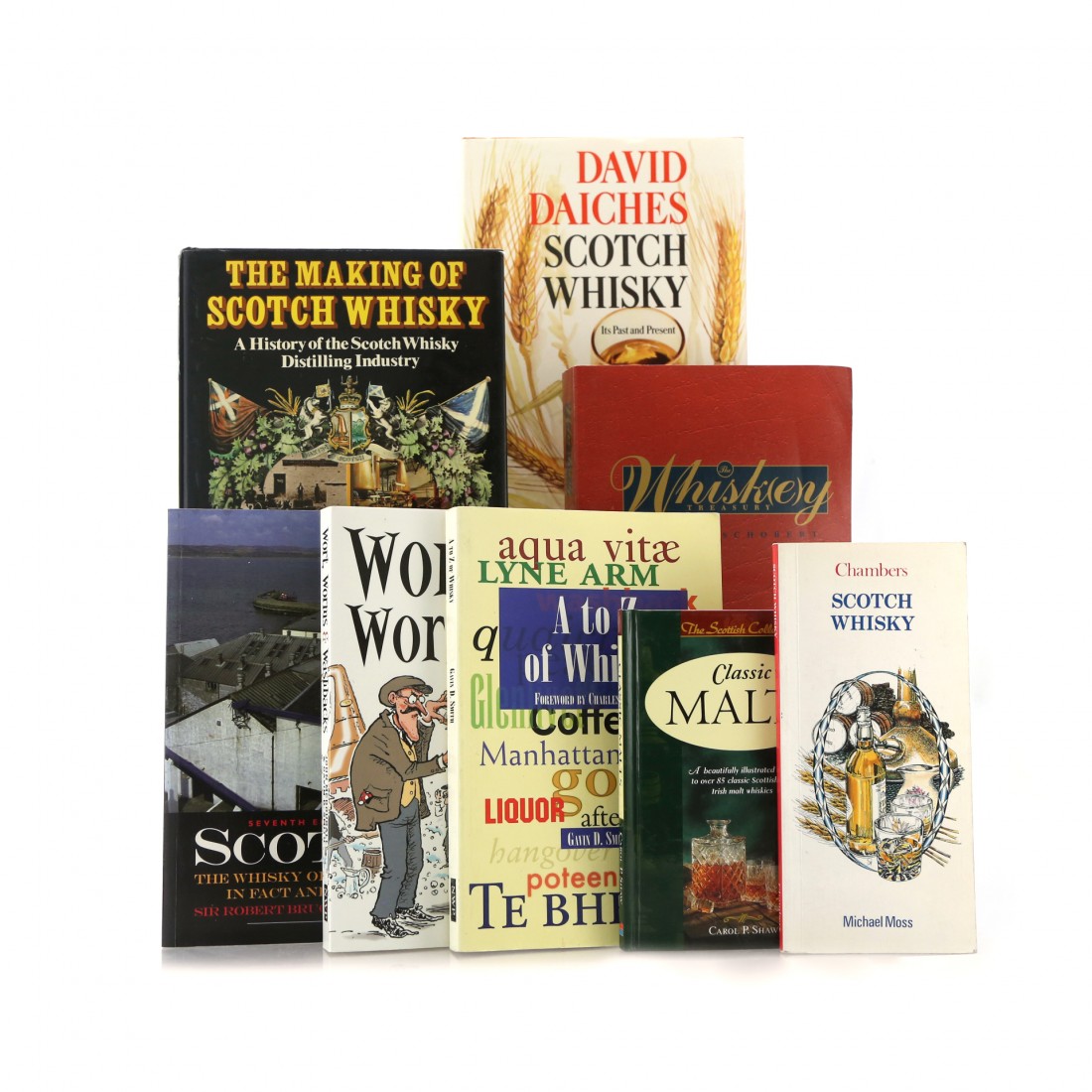 Book Selection of Scotch Whisky Books x 8 Whisky Auctioneer