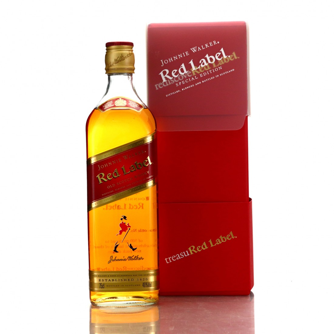 Johnnie Walker Red Label Limited Edition 75cl Whisky Auctioneer