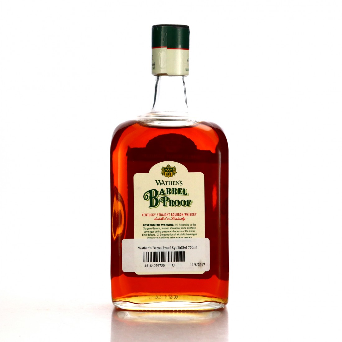 Wathen's Barrel Proof Kentucky Straight Bourbon / Total Wine Whisky