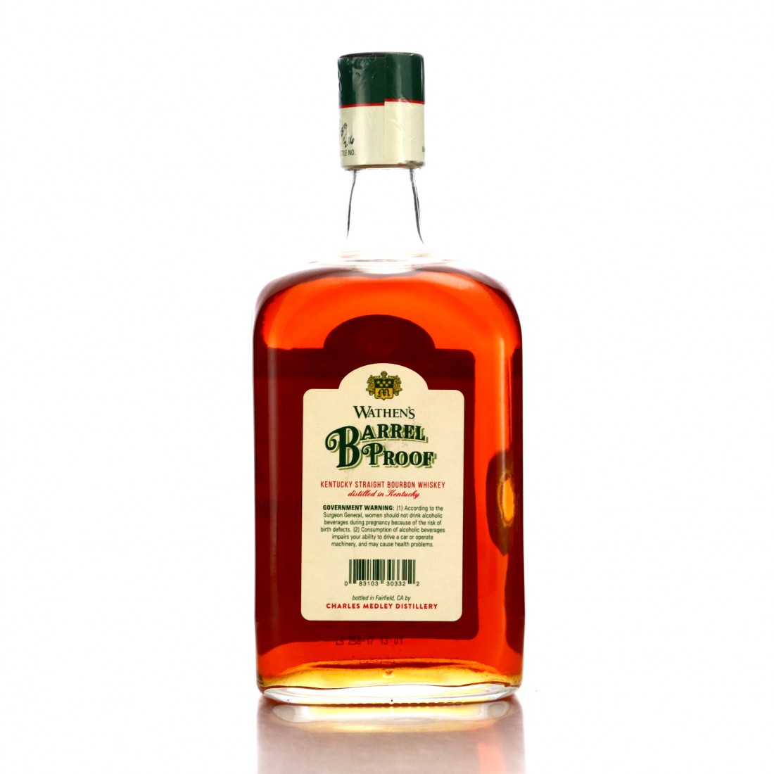 wathen's barrel proof bourbon