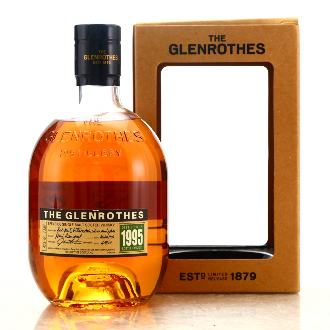 Glenrothes 1995 Vintage Whisky Auctioneer