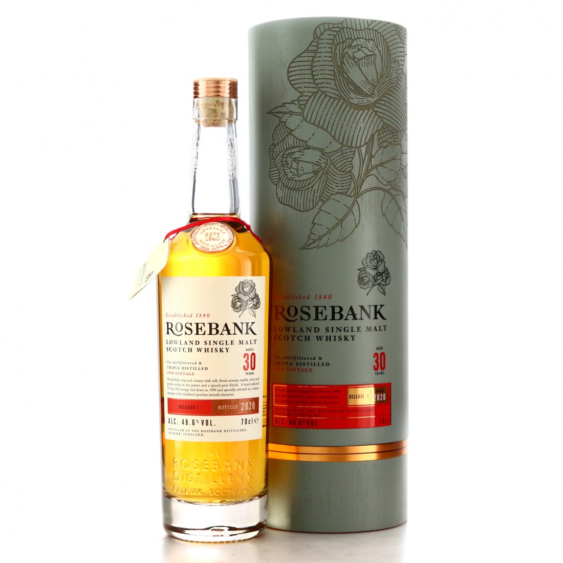 Rosebank 1990 30 Year Old Release #1 | Whisky Auctioneer
