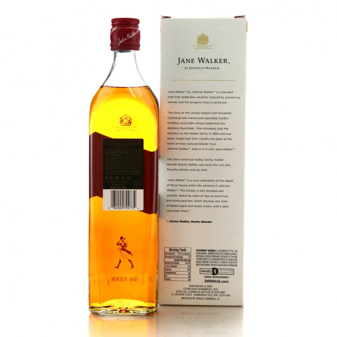Johnnie Walker Jane Walker 10 Year Old 75cl / US Import Whisky Auctioneer