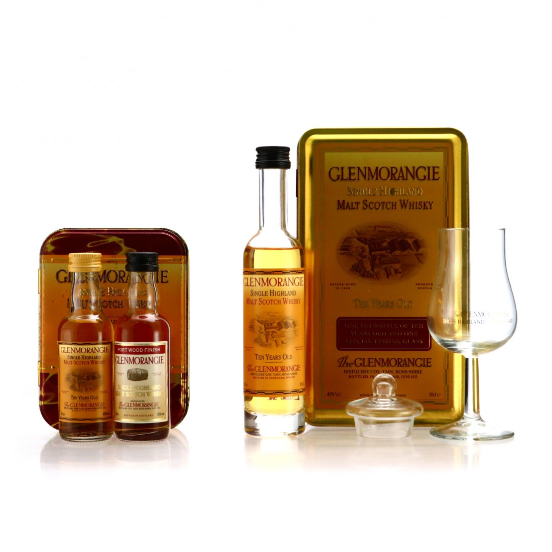 Glenmorangie Miniatures x 2 with 10cl Whisky Auctioneer