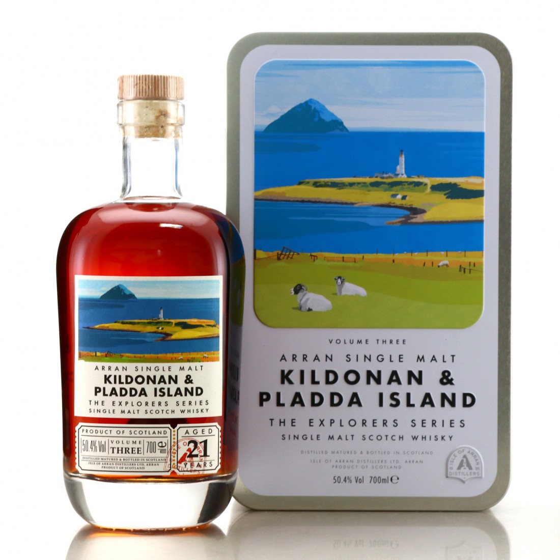 Arran 21 Year Old The Explorers Series Volume 3 / Kildonan and Pladda