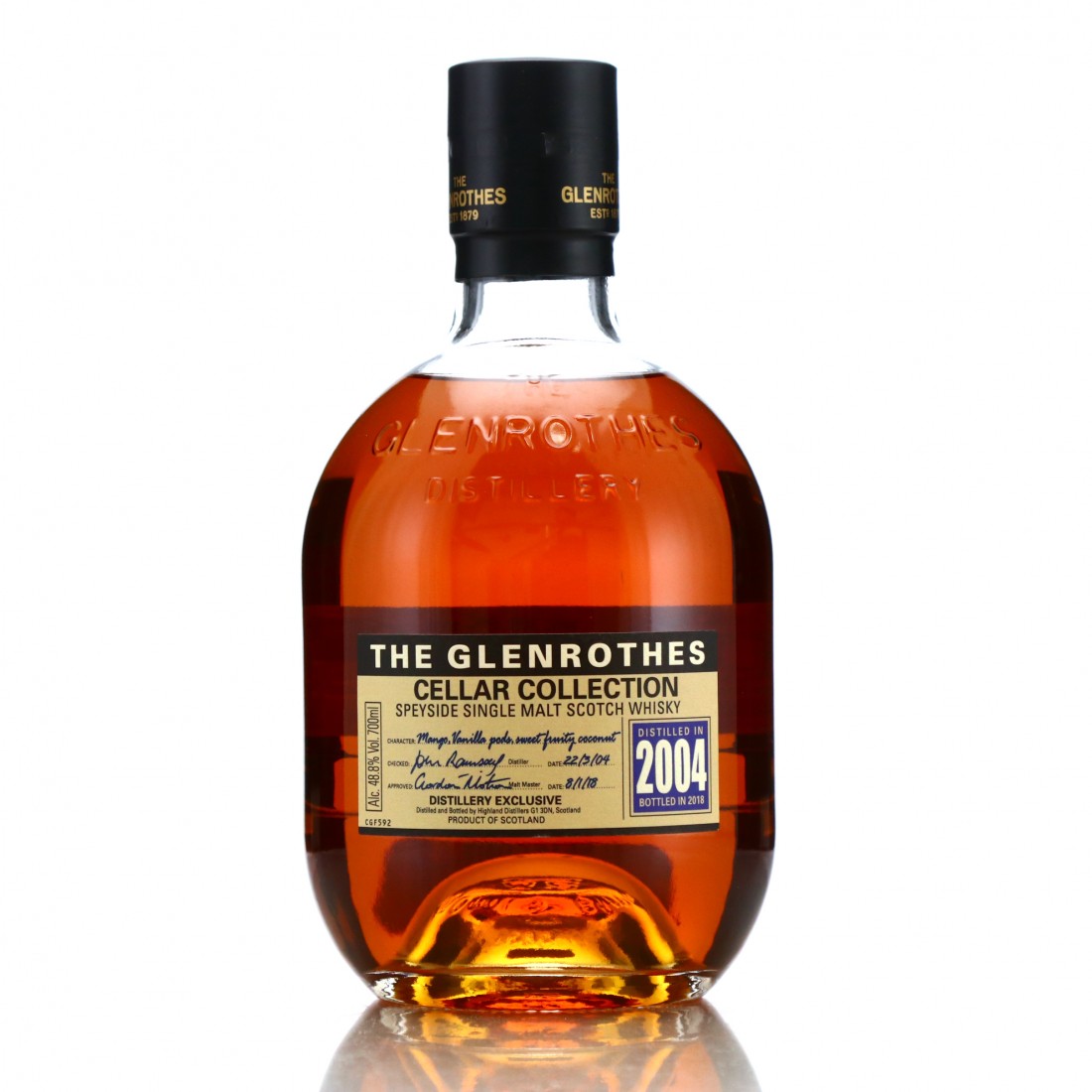 Glenrothes 2004 Cellar Collection / Distillery Shop Whisky Auctioneer