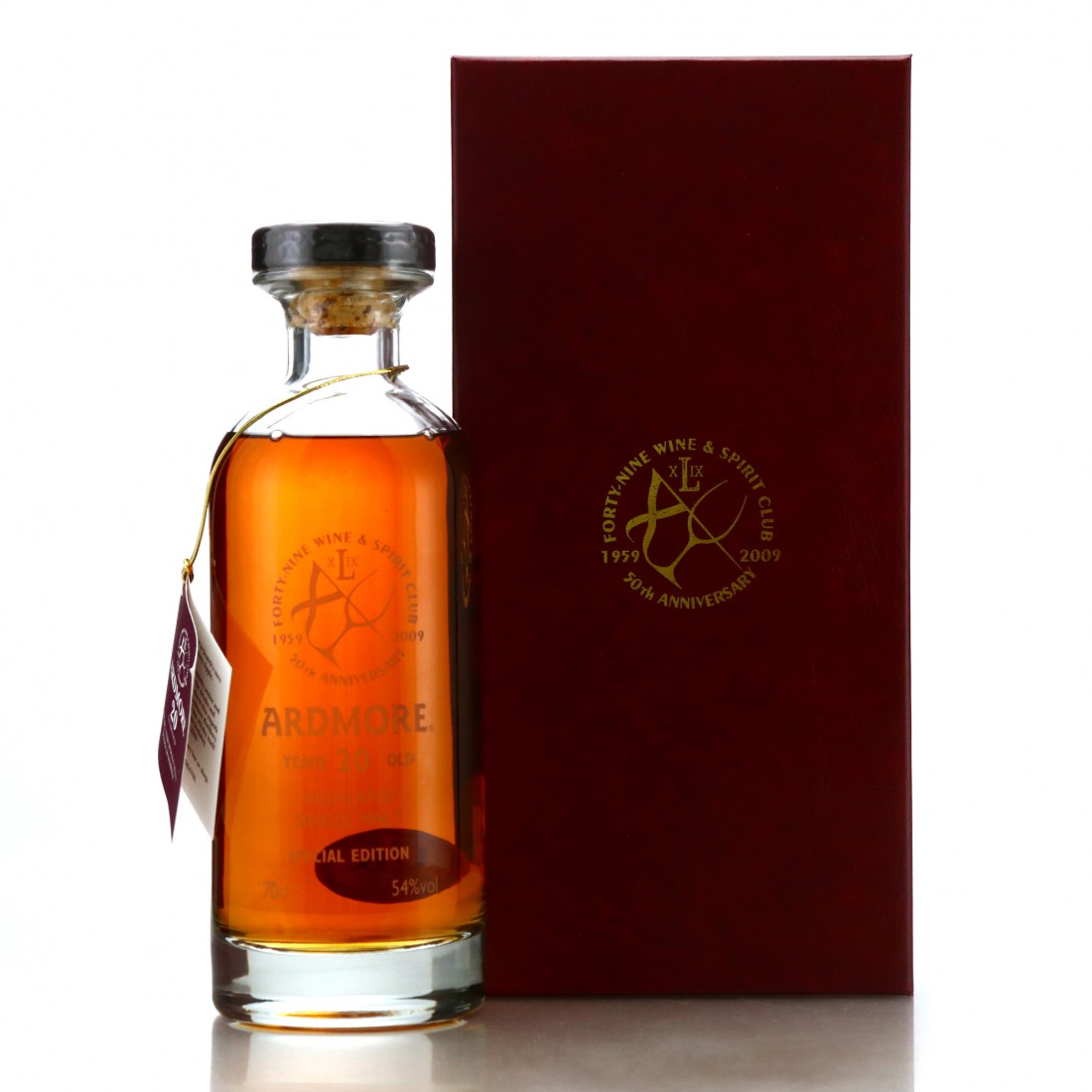 Ardmore 20 Year Old Forty Nine Wine & Spirit Club 50th Anniversary