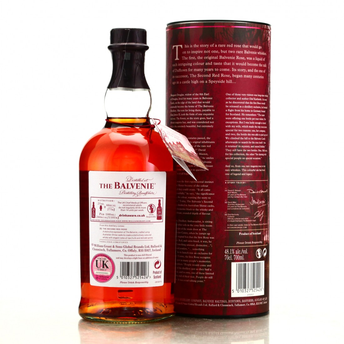 Balvenie 21 Year Old The Second Red Rose Whisky Auctioneer