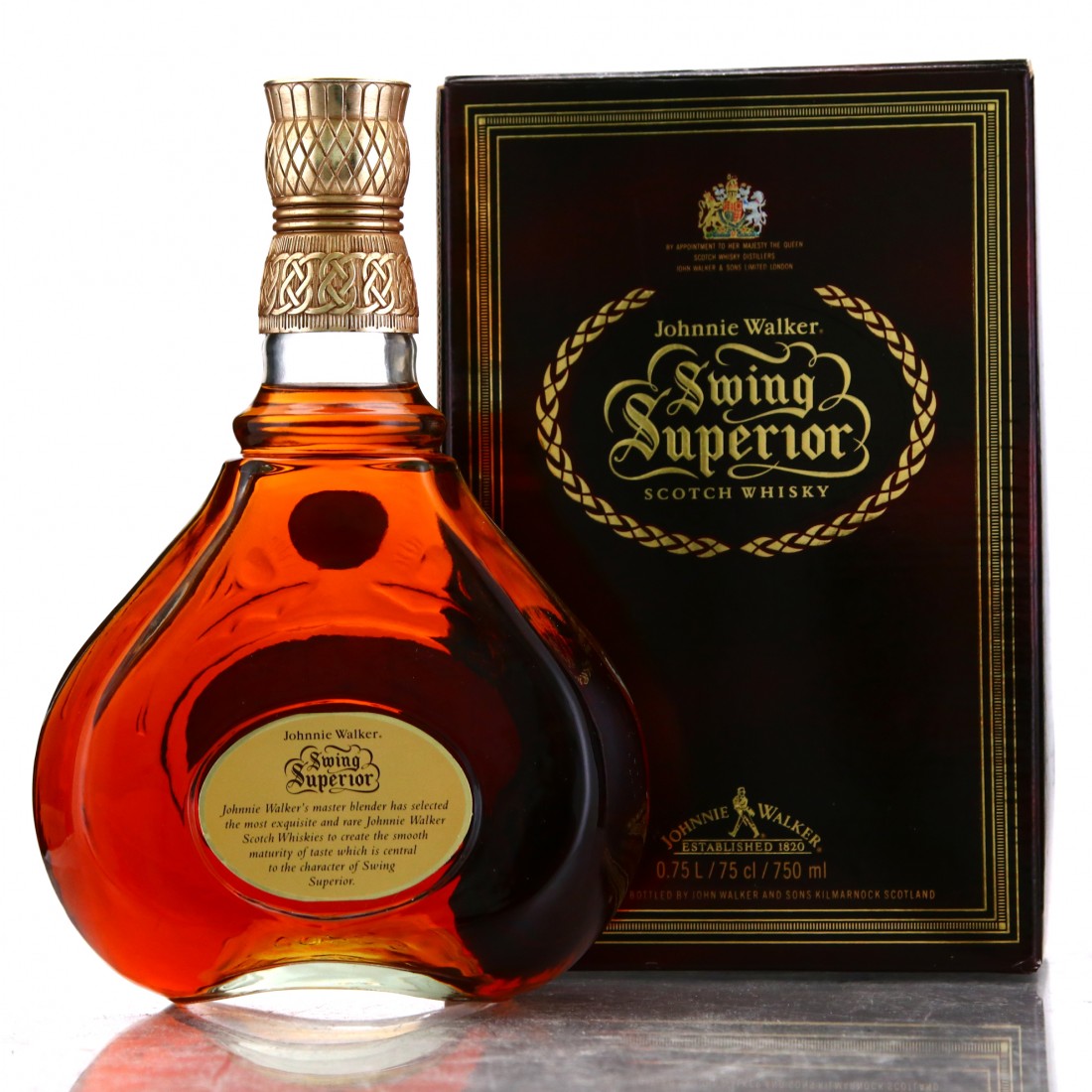 Johnnie Walker Swing Superior 75cl Whisky Auctioneer