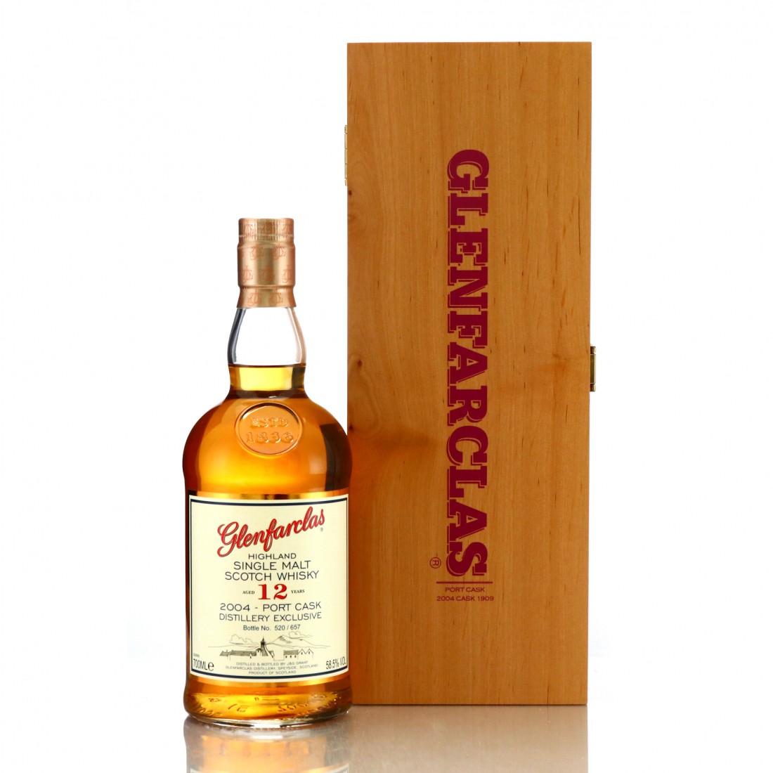 Glenfarclas 2004 Port Cask 12 Year Old 1909 / Distillery Exclusive