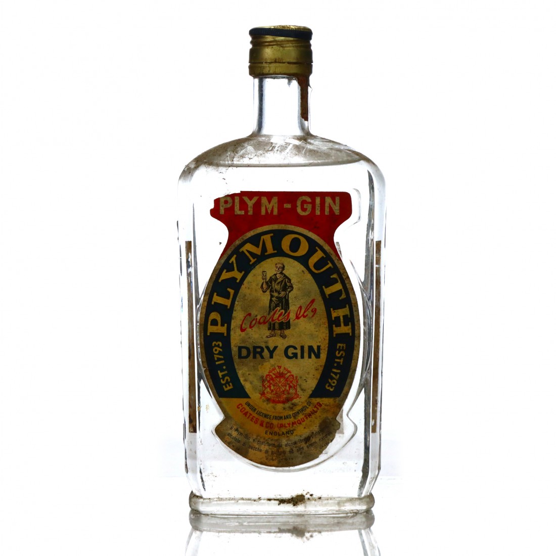 Coates PlymGin Dry Gin 1970s Whisky Auctioneer