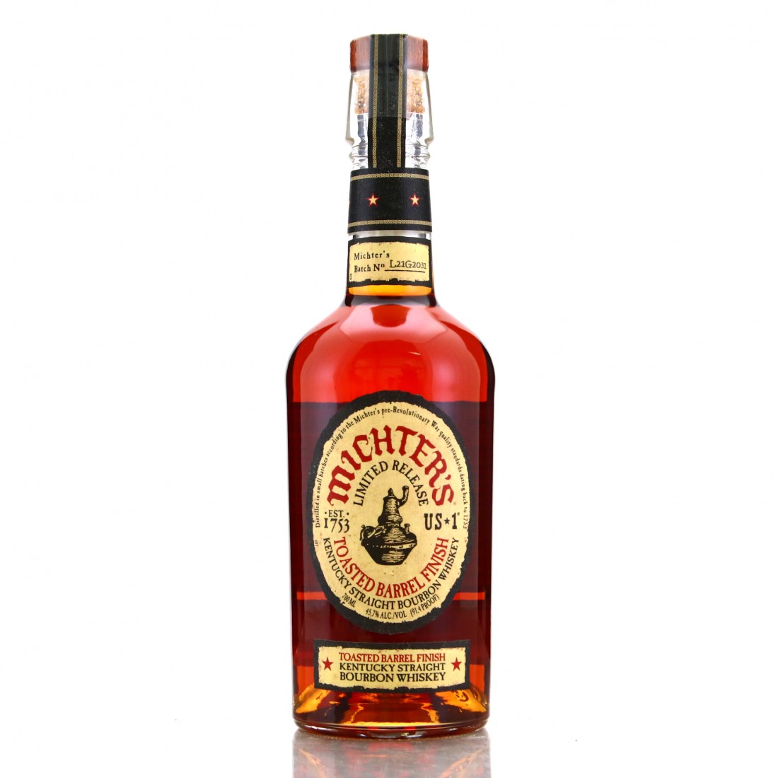 Michter's Toasted Barrel Finish Kentucky Straight Bourbon 2021 70cl