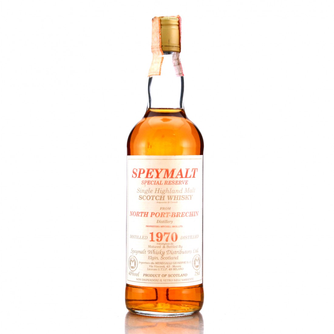 North PortBrechin 1970 Gordon and MacPhail Speymalt Special Reserve