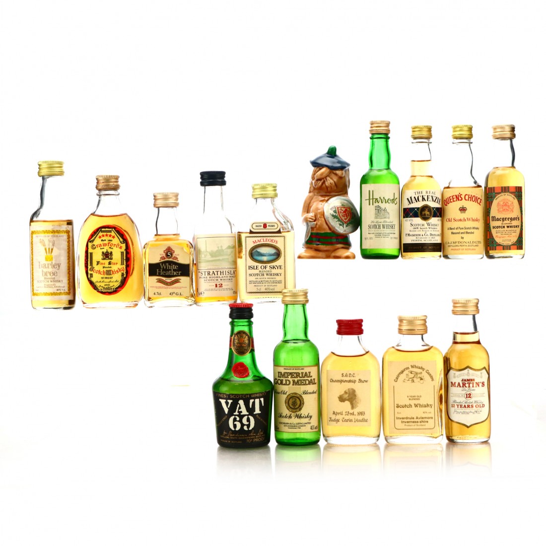 Scotch Whisky Miniatures x 15 Including Strathisla 12 Year Old | Whisky ...