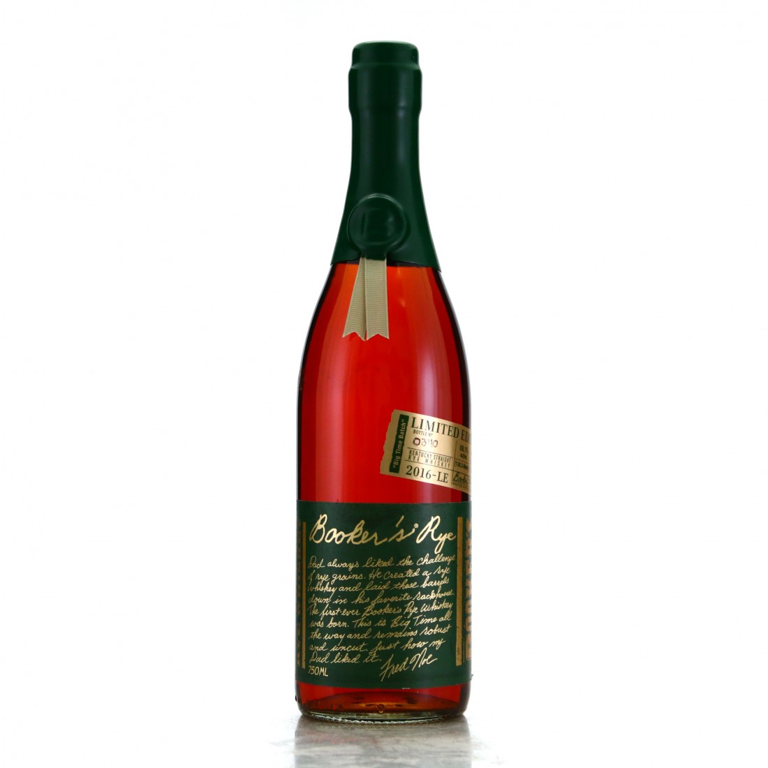 Booker's Rye 13 Year Old #2016-LE | Whisky Auctioneer