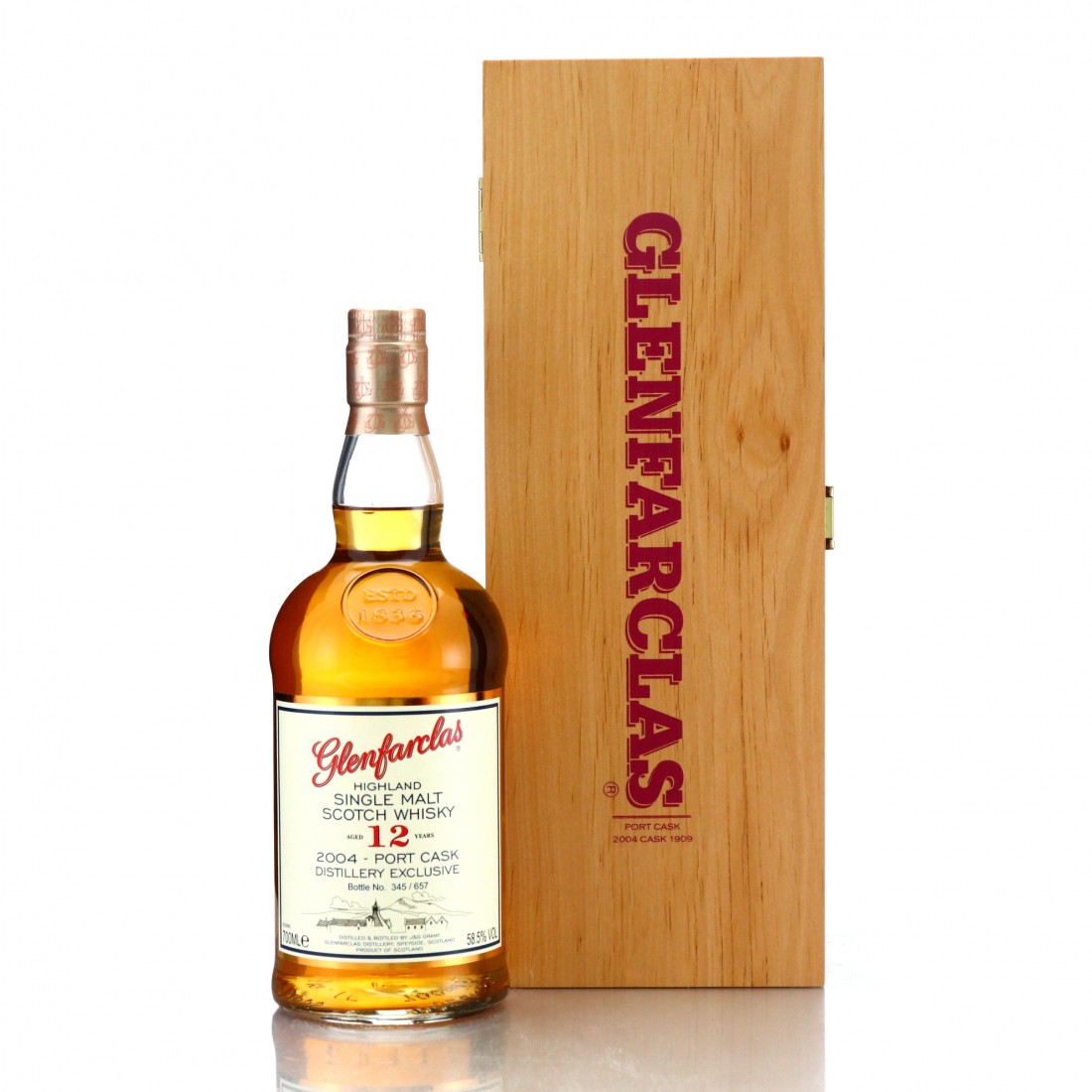 Glenfarclas 2004 Port Cask 12 Year Old 1909 / Distillery Exclusive