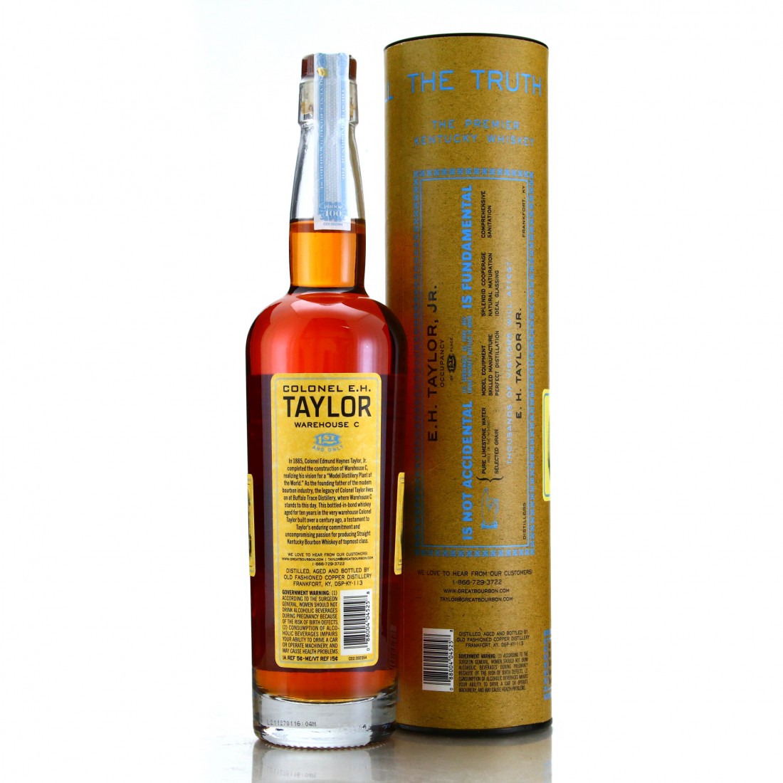 Colonel e h taylor warehouse c whisky auctioneer