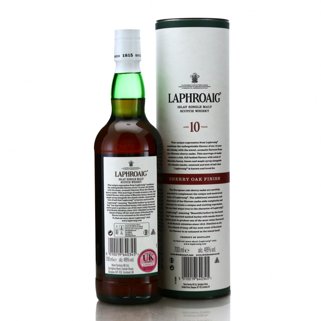 Laphroaig 10 Year Old Sherry Oak Finish Whisky Auctioneer