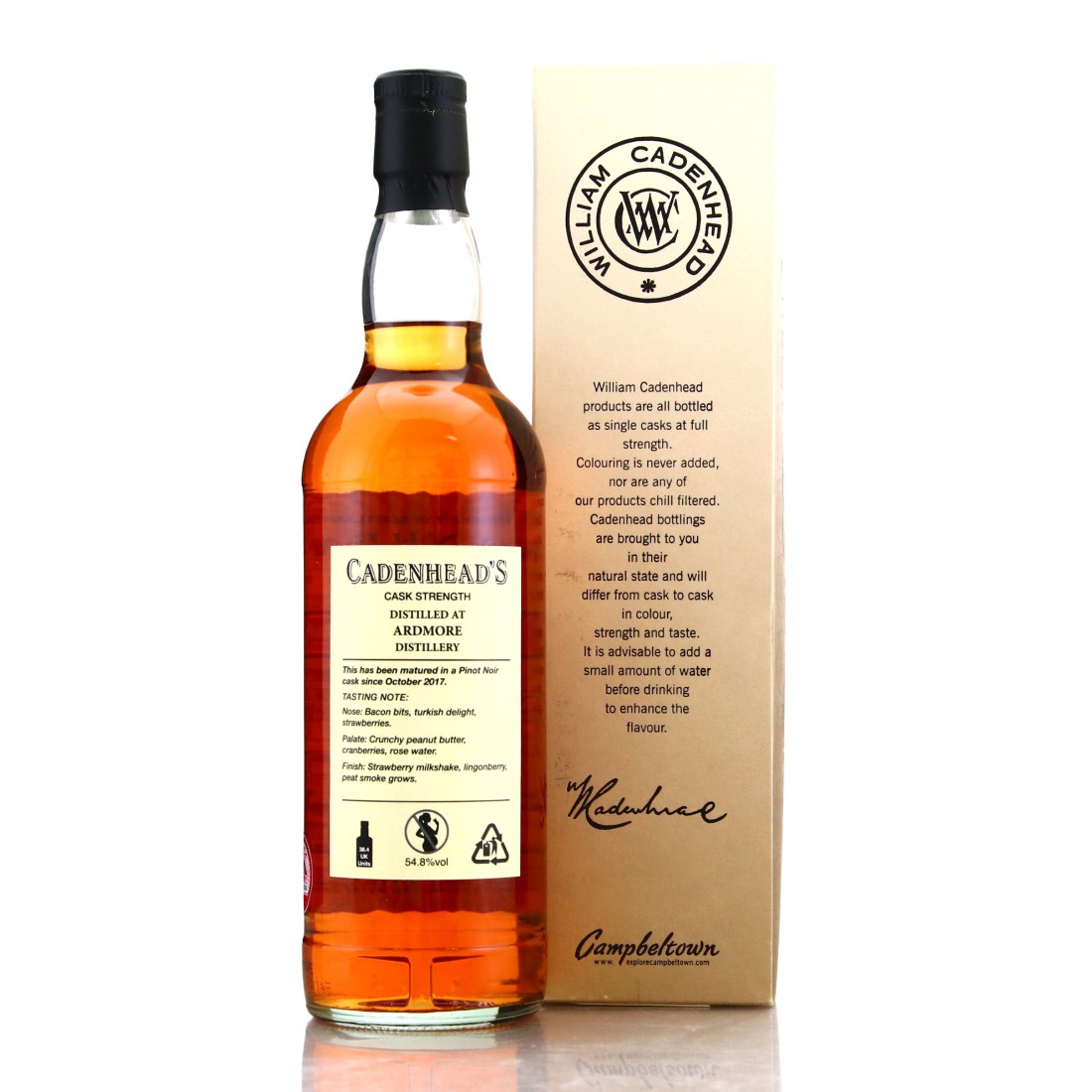 Ardmore 2011 Cadenhead's 10 Year Old Wine Cask Whisky Auctioneer