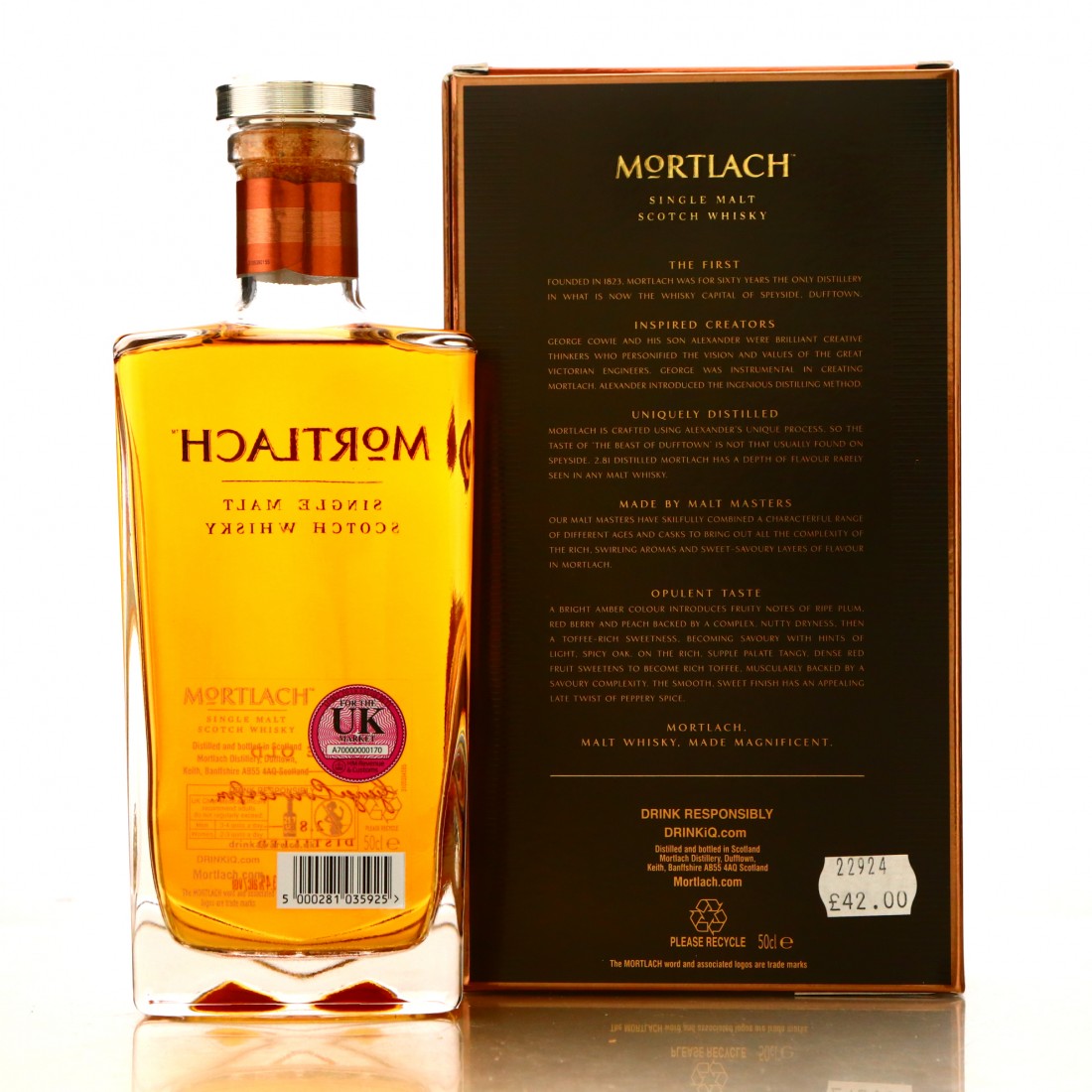 Mortlach Rare Old 50cl Whisky Auctioneer