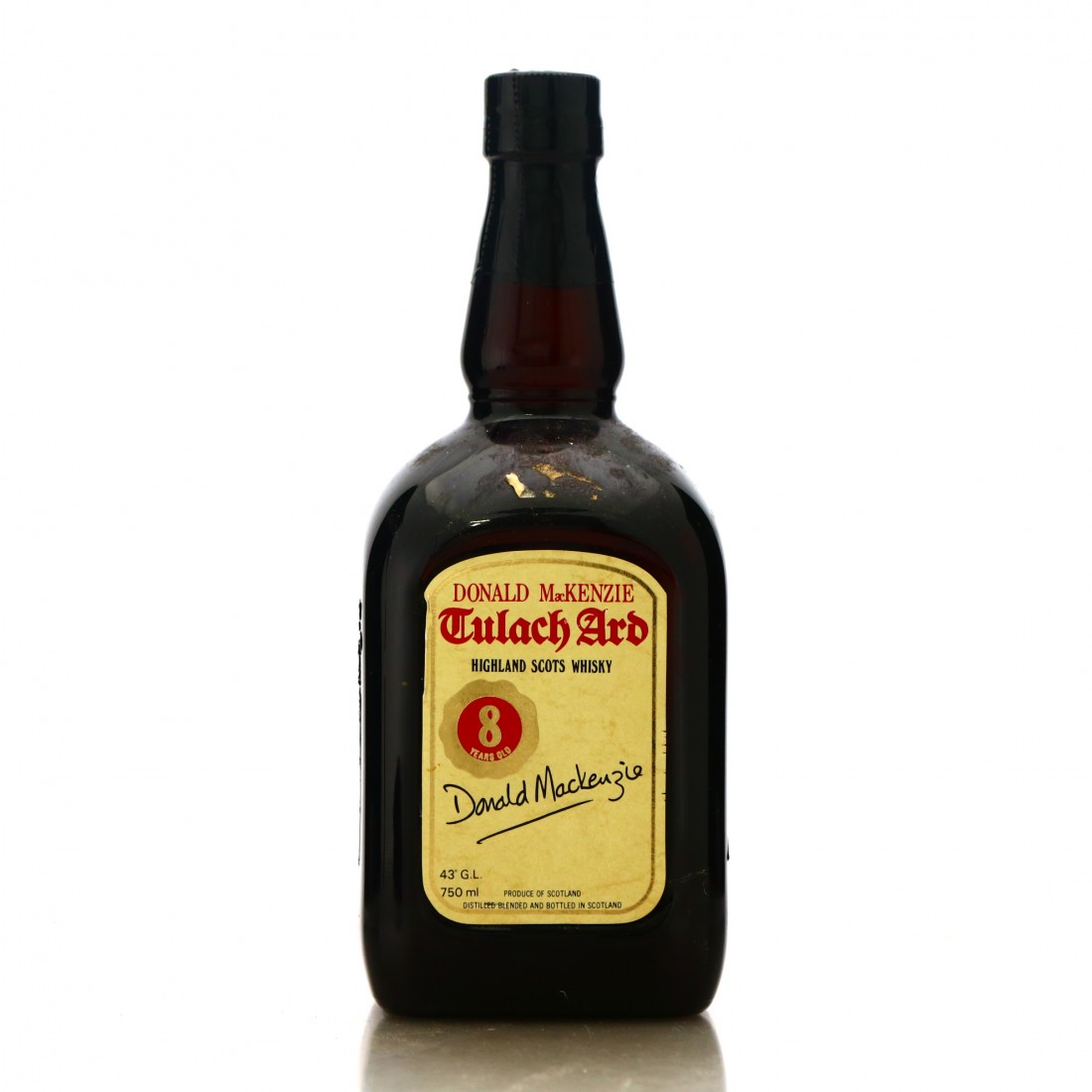 Donald McKenzie 8 Year Old Tulach Ard 1980s Whisky Auctioneer