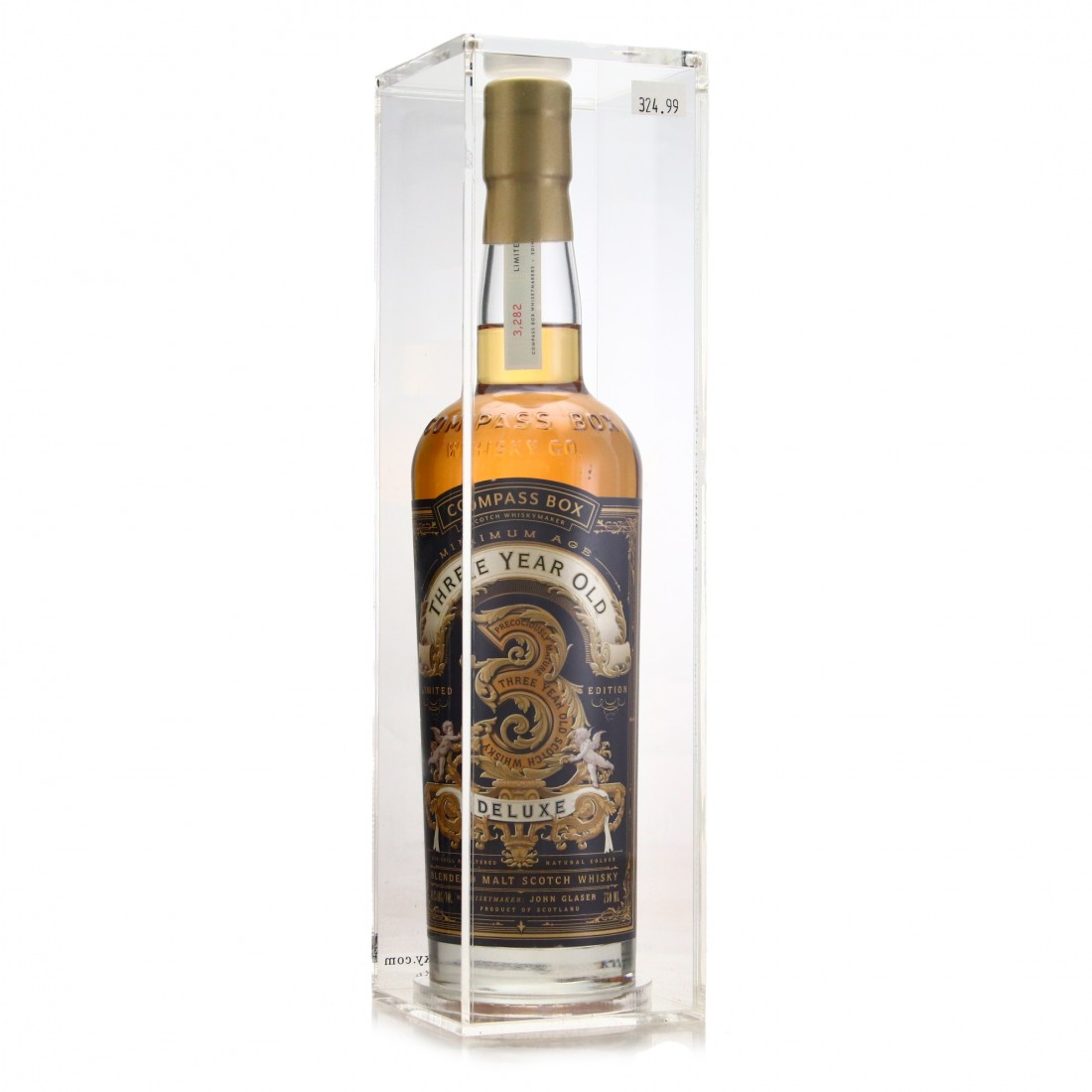 Compass Box 3 Year Old Deluxe 75cl / US Import Whisky Auctioneer
