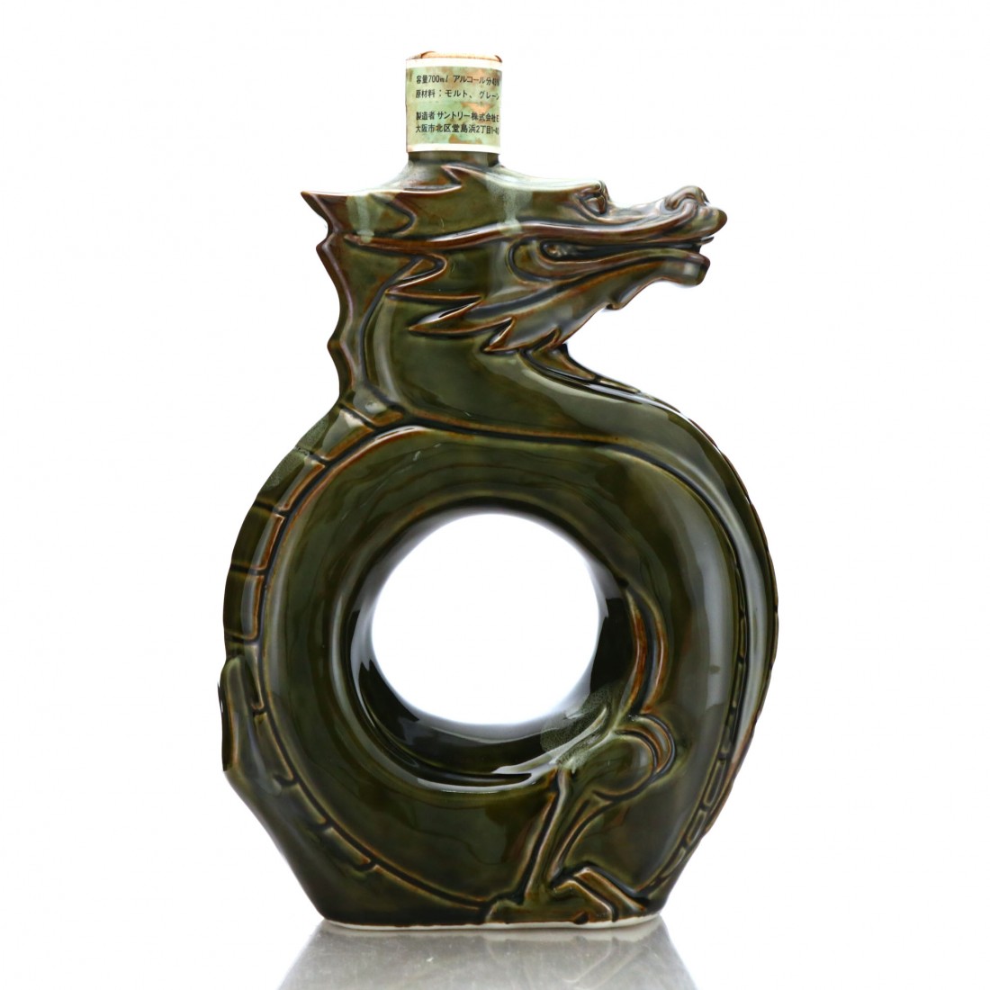 Suntory Old Whisky / Ceramic Dragon Decanter Whisky Auctioneer