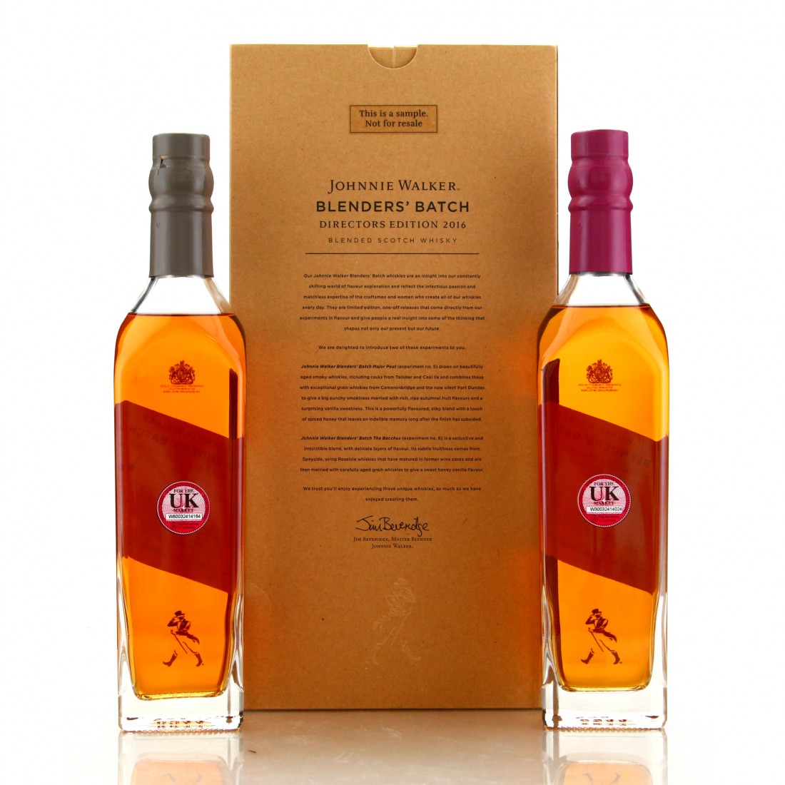 Johnnie Walker Blenders' Batch Director's Edition 2016 2 x 50cl / The