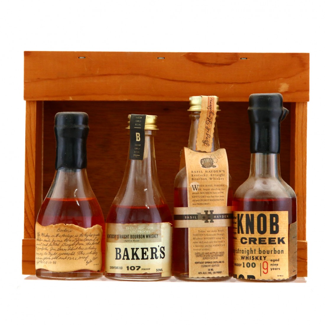 Jim Beam Small Batch Collection Miniatures Whisky Auctioneer