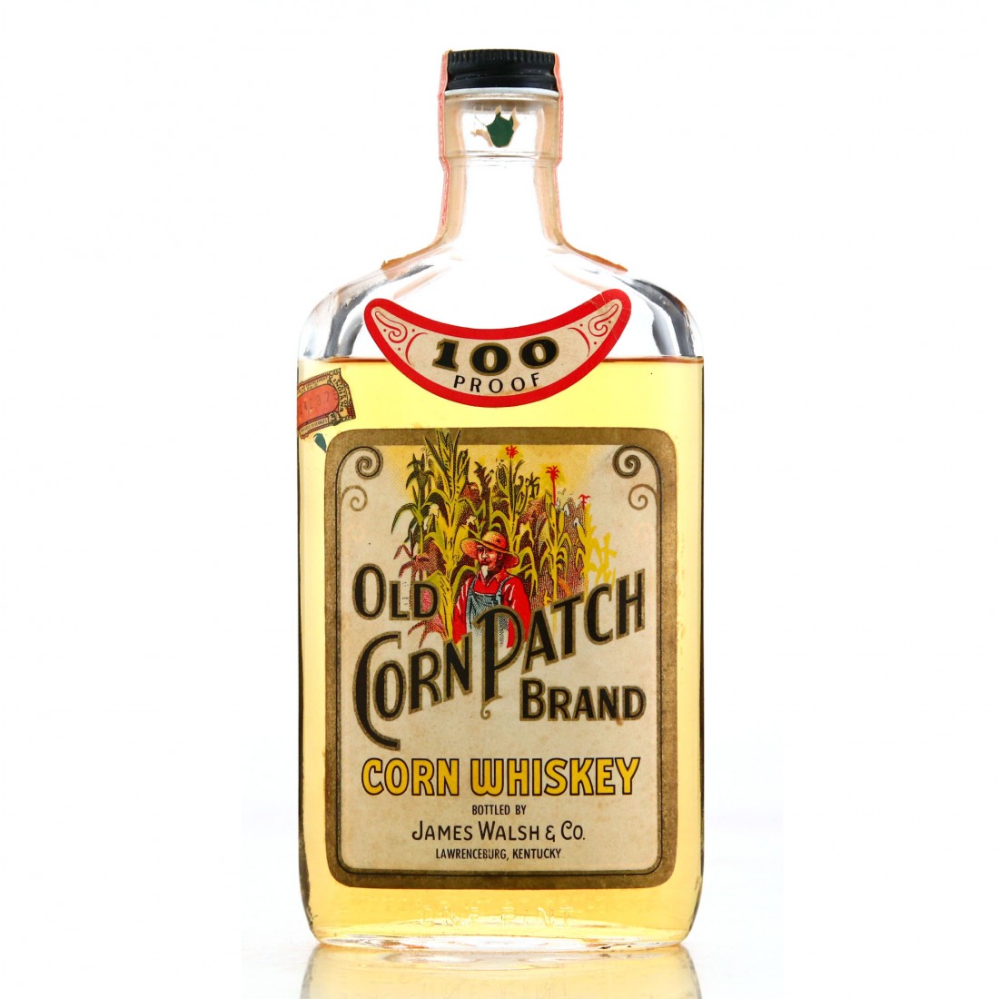 Old Corn Patch Brand Corn Whiskey Pint 1961 Whisky Auctioneer