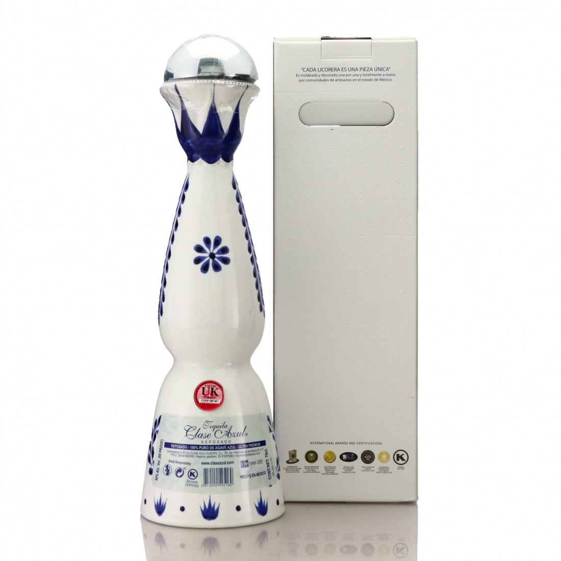 Tequila Clase Azul Reposado Decanter Whisky Auctioneer