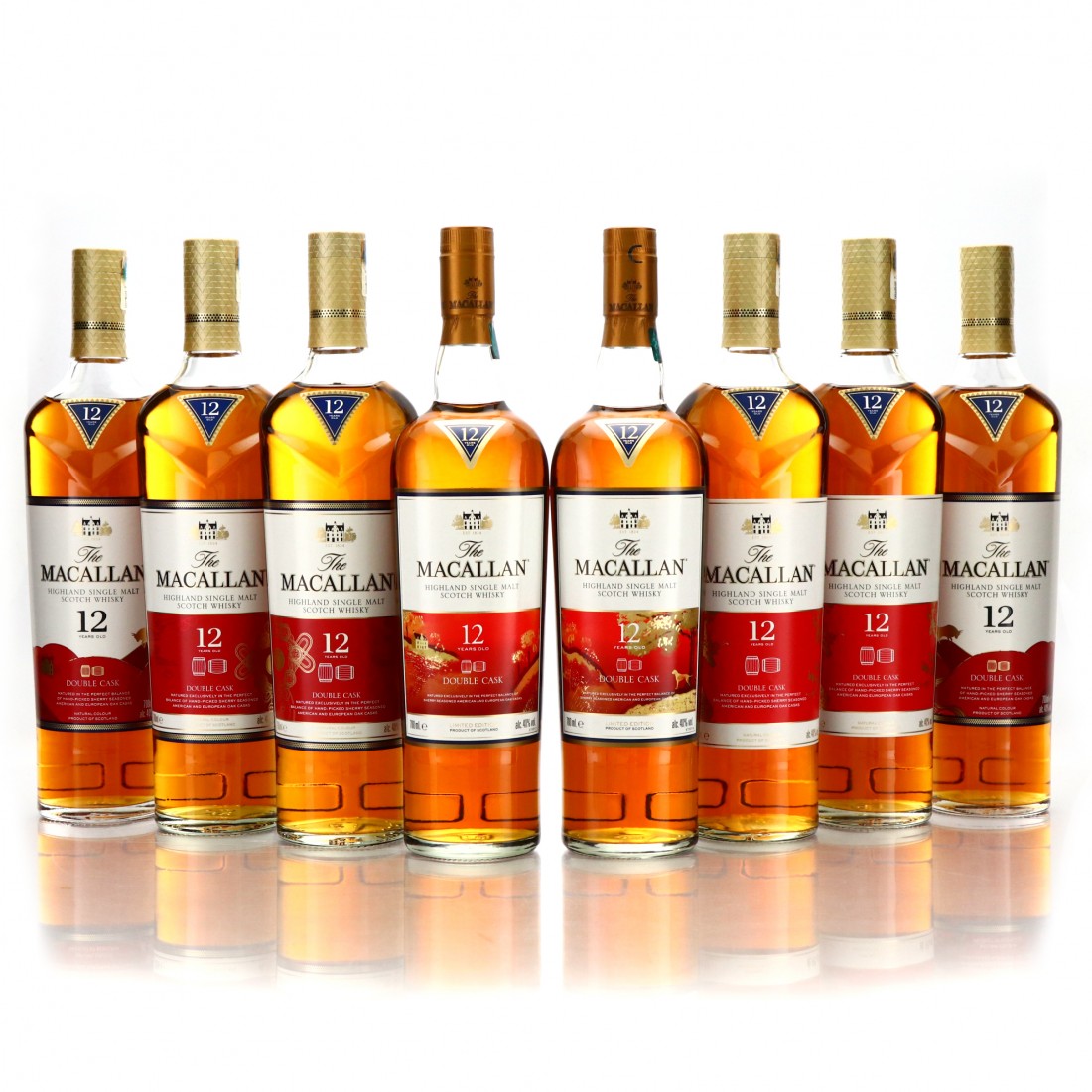 Macallan 12 Year Old Double Cask 8 x 70cl / Chinese New Year 20182021