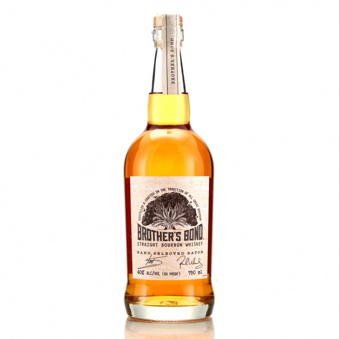 Brother's Bond Straight Bourbon Whisky Auctioneer