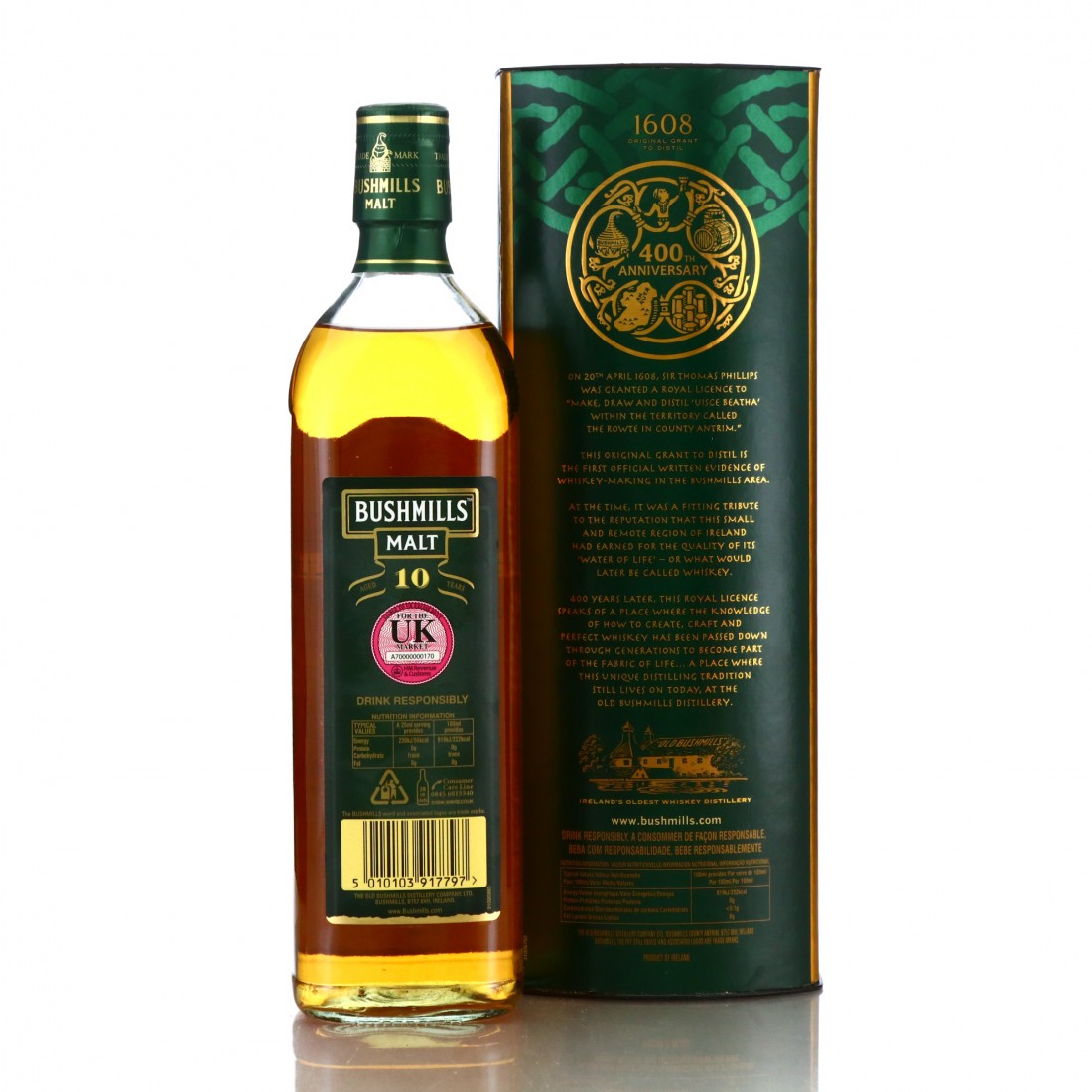 Bushmills 10 Year Old Single Malt | Whisky Auctioneer