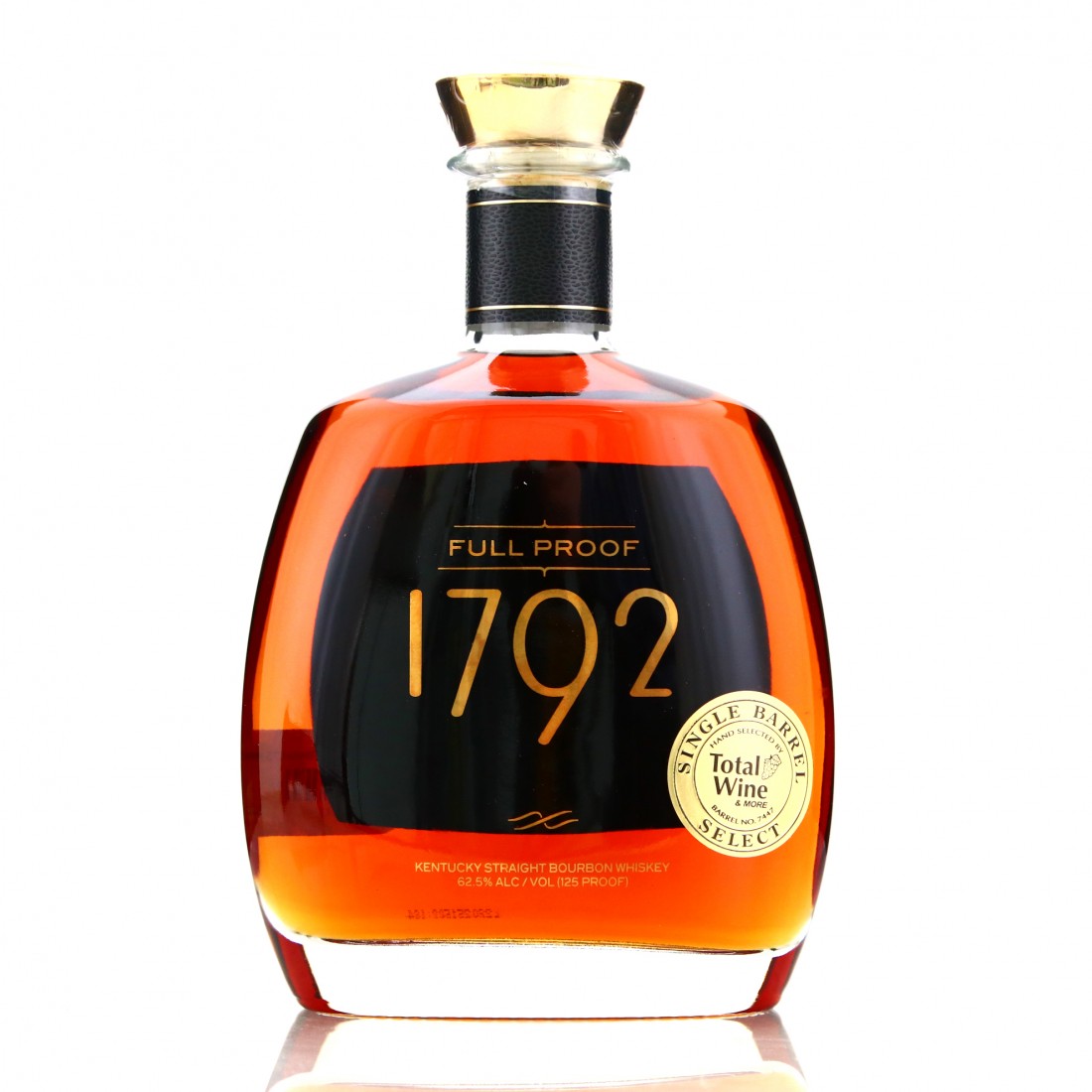 Barton 1792 Full Proof Single Barrel 7447 / Total Wine Whisky Auctioneer