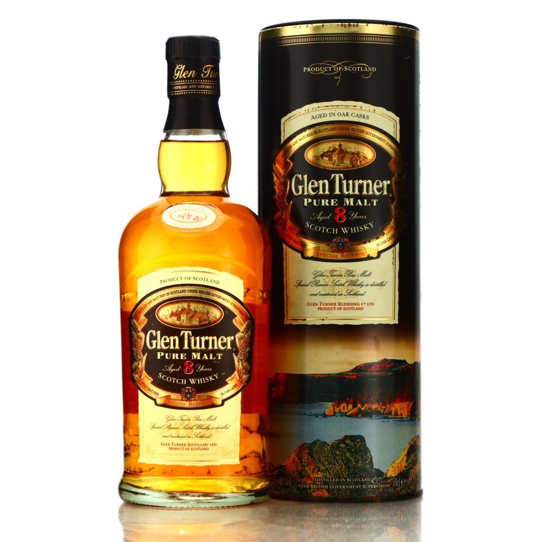 Glen Turner 8 Year Old Pure Malt Whisky Auctioneer