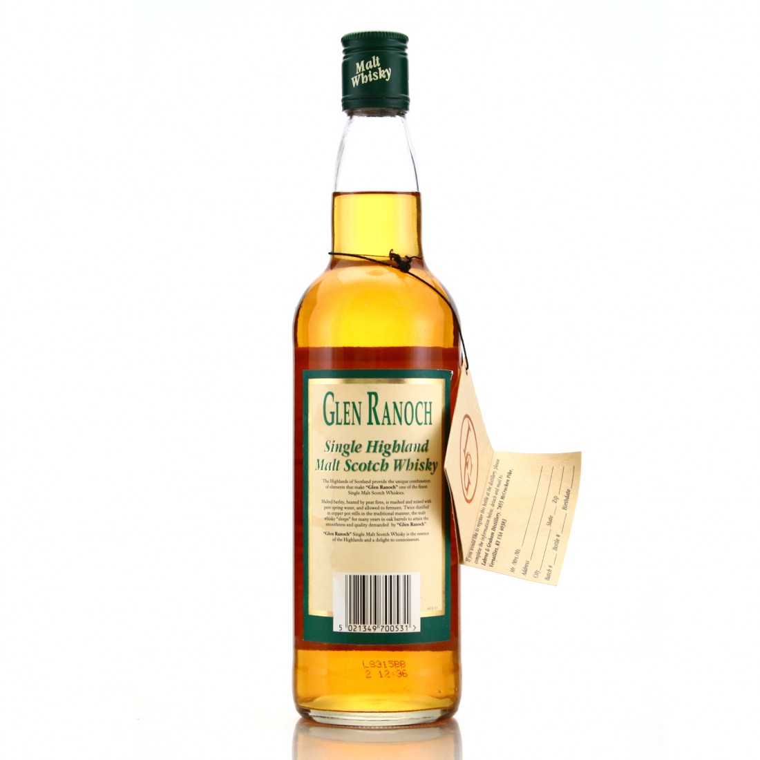 Glen Ranoch Highland Single Malt | Whisky Auctioneer