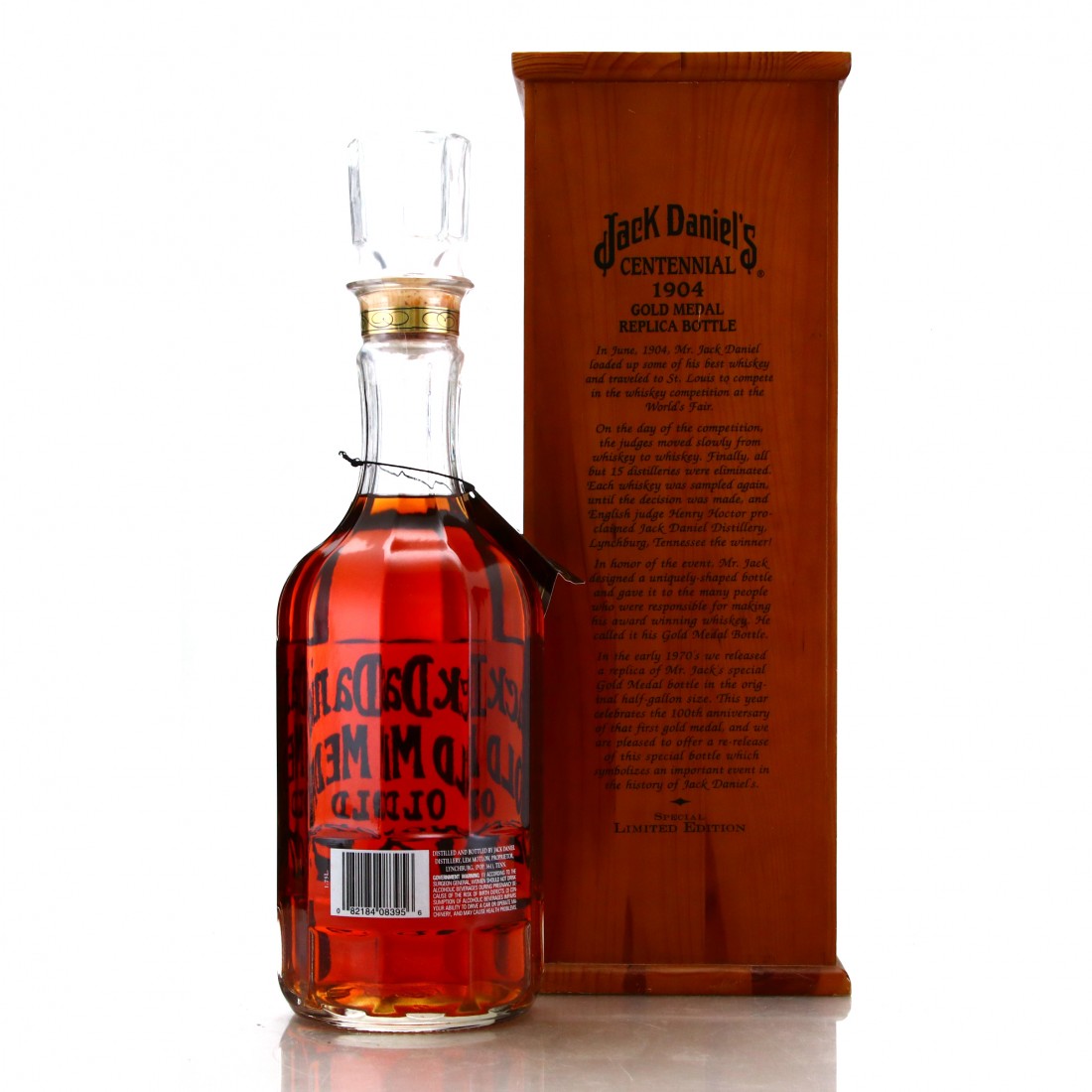 Jack Daniel's '1904' Gold Medal Replica Bottle 1.75 Litre / 100th