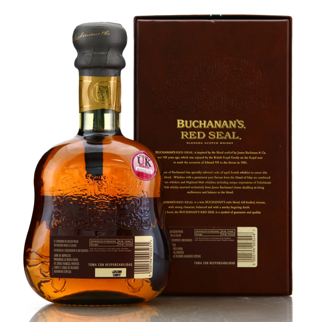 Buchanan's Red Seal 75cl Whisky Auctioneer