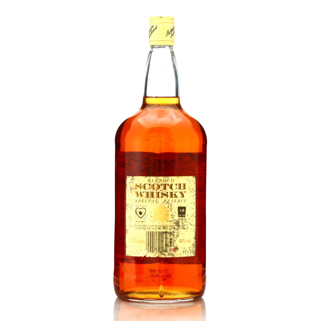 Tesco Scotch Whisky Special Reserve 1.5 Litre 1990s Whisky Auctioneer