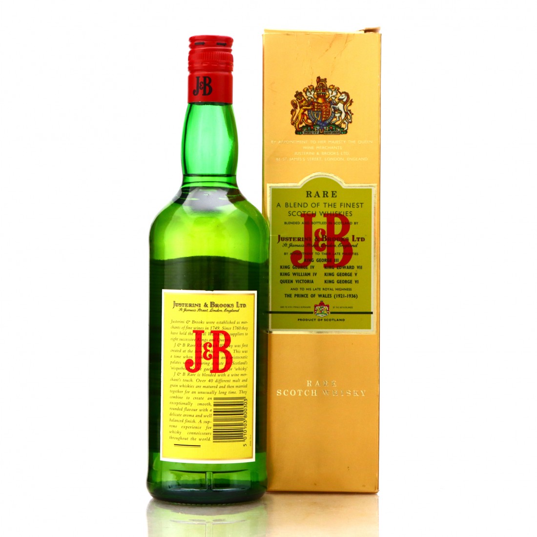 J&B Rare Scotch Whisky 1980s Whisky Auctioneer