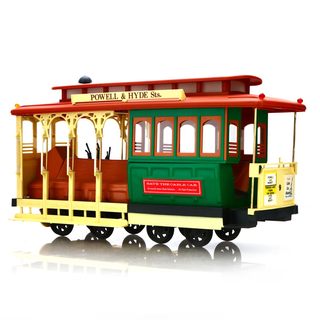 Beam 100 Month Old San Francisco Cable Car Decanter 1980s Whisky