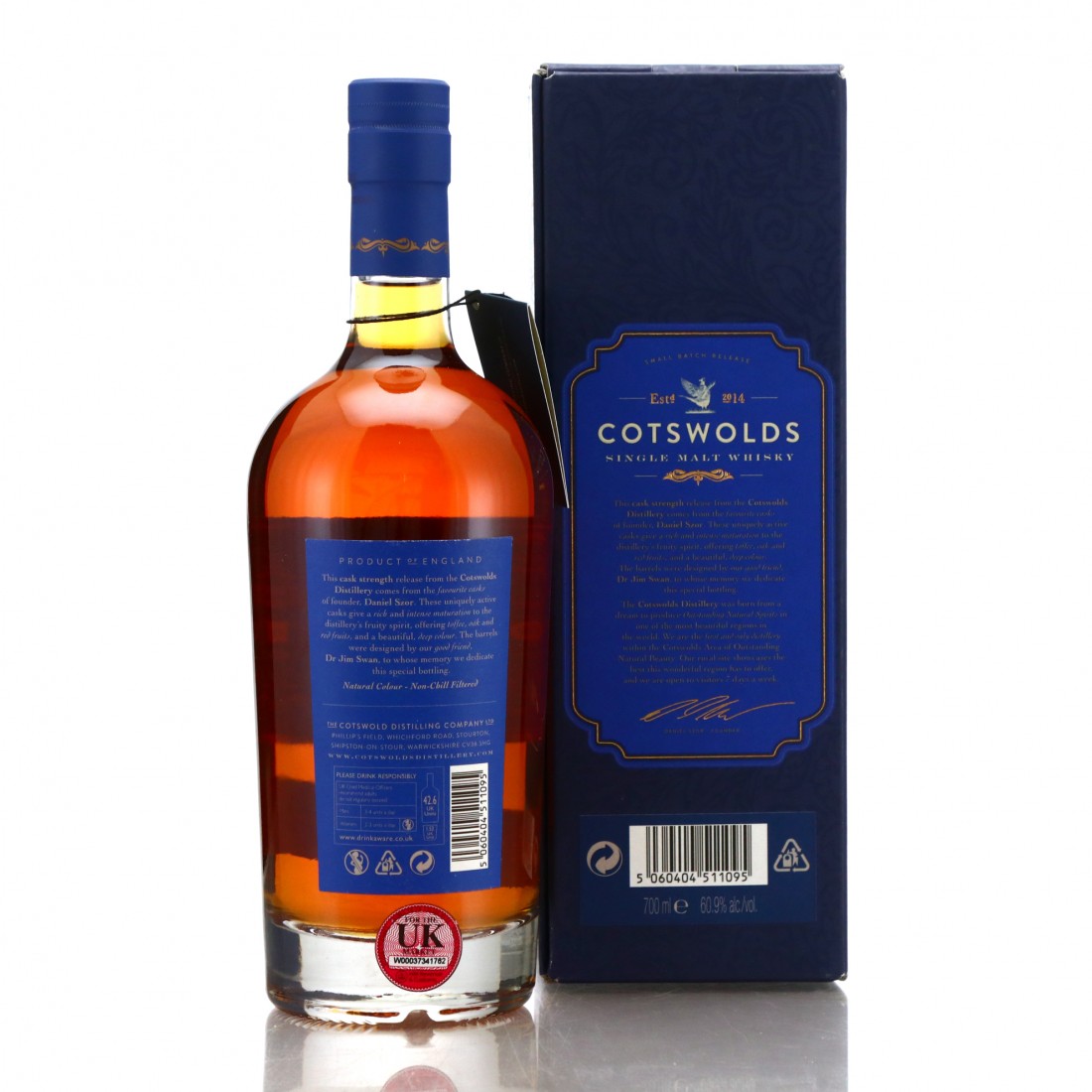 Cotswolds Founder's Choice Batch 1 Whisky Auctioneer