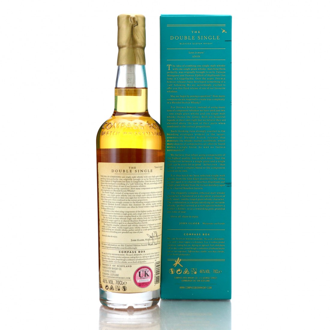 Compass Box The Double Single 2017 Whisky Auctioneer