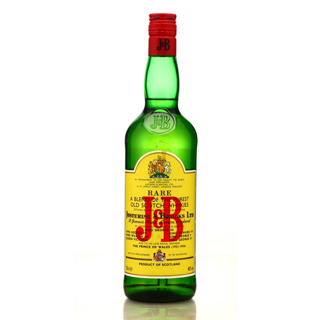 J&B Rare Scotch Whisky 1990s Whisky Auctioneer