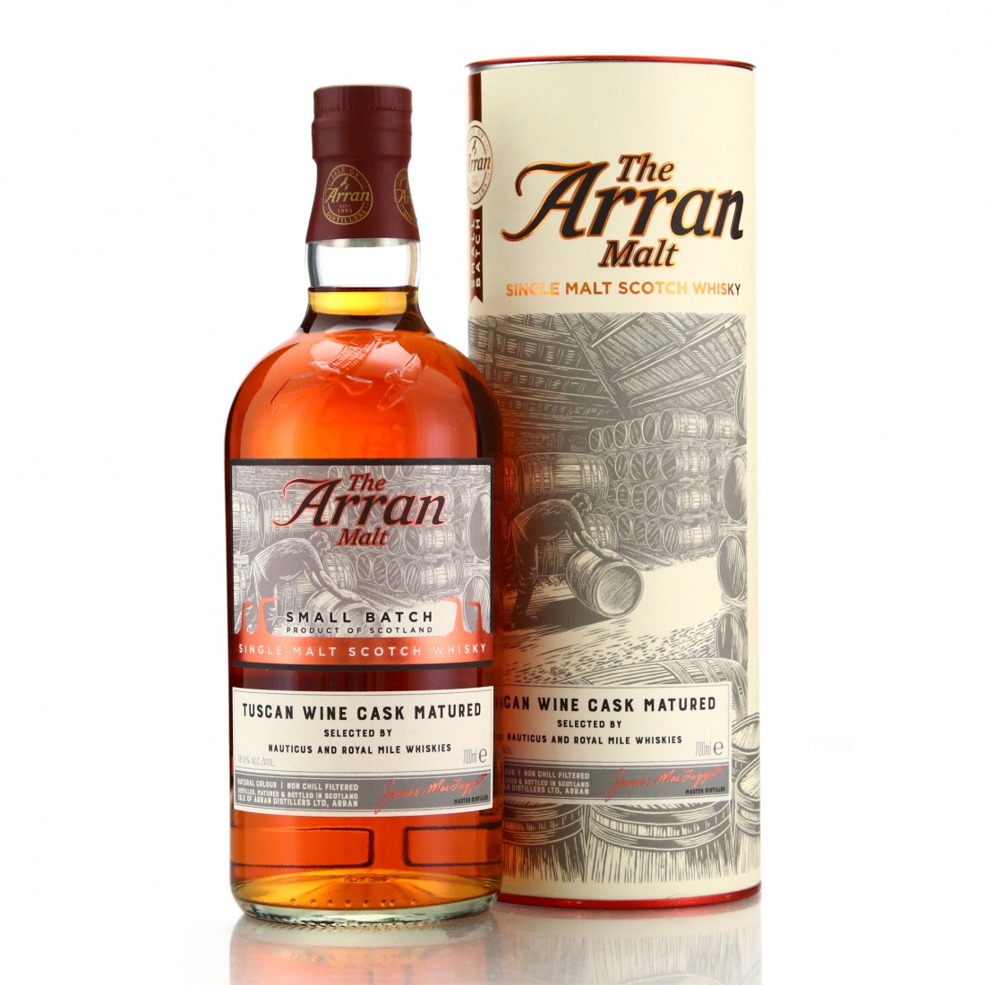 Arran Small Batch Tuscan Wine Cask / Nauticus & RMW Whisky Auctioneer