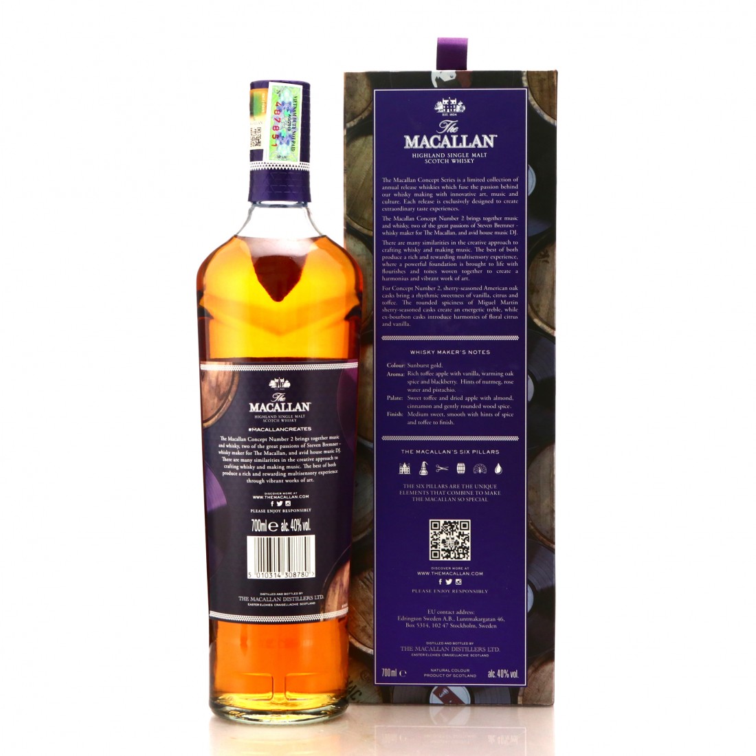 Macallan Concept Number 2 / Music Whisky Auctioneer