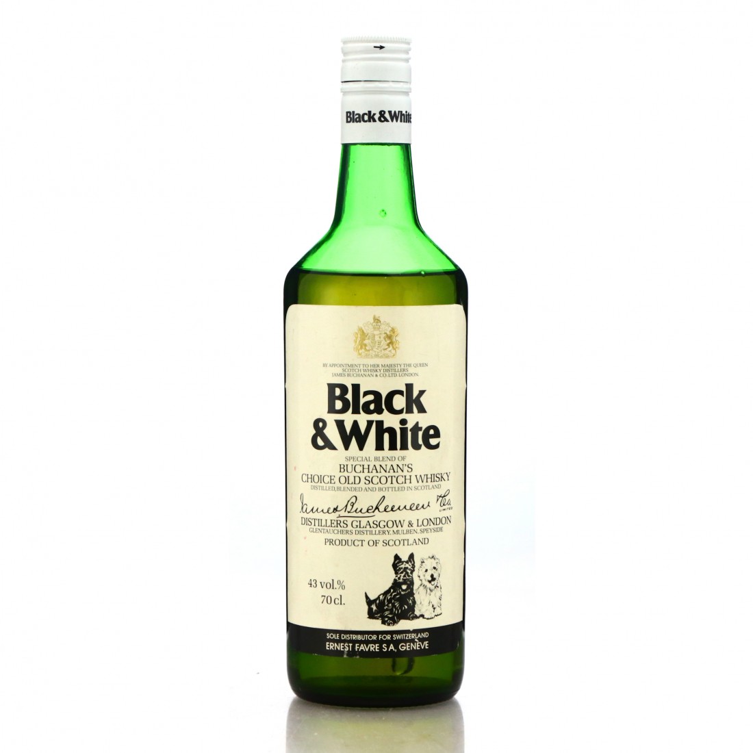 Black and White Scotch Whisky Whisky Auctioneer