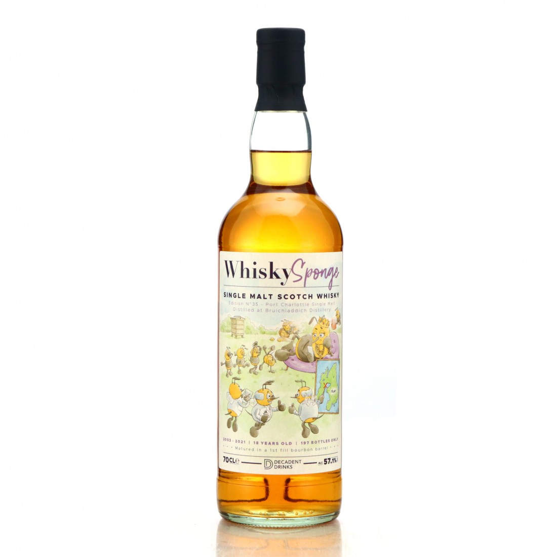 Port Charlotte 2003 Whisky Sponge 18 Year Old Edition No.35 Whisky
